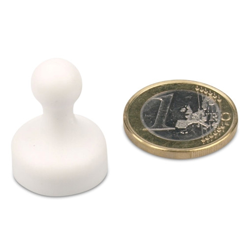 Medium cone magnet Ø 19 mm with neodymium - holds 2.3 kg