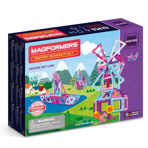 MAGFORMERS - Inspire Set 62 pieces magnetic set 278-45