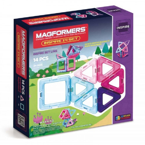 MAGFORMERS - Inspire Set 14 pieces magnetic set 274-52