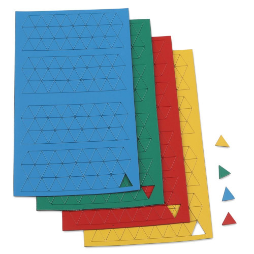 Magnetic symbols small triangle 180 symbols per sheet