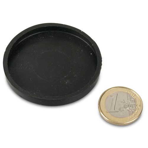 Rubber cap for Ø 50 mm to protect surfaces