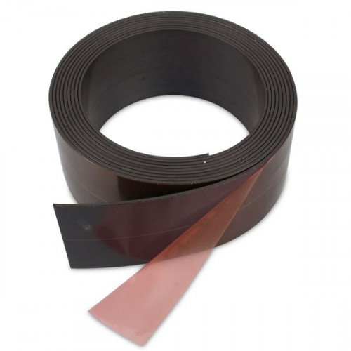Magnetic tape self-adhesive on one side - 50.0 x 1.5 mm with TESA 4965
