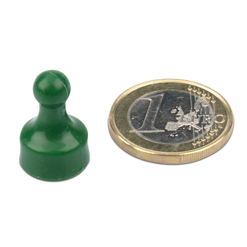 Small pin magnet Ø 12 mm with neodymium - holds 1.6 kg