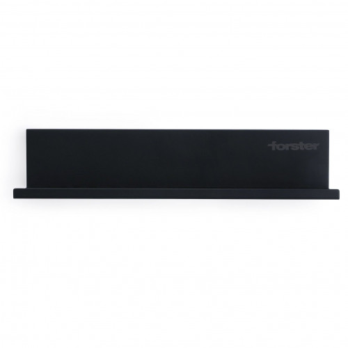 Shelf magnetic black, width 310 mm