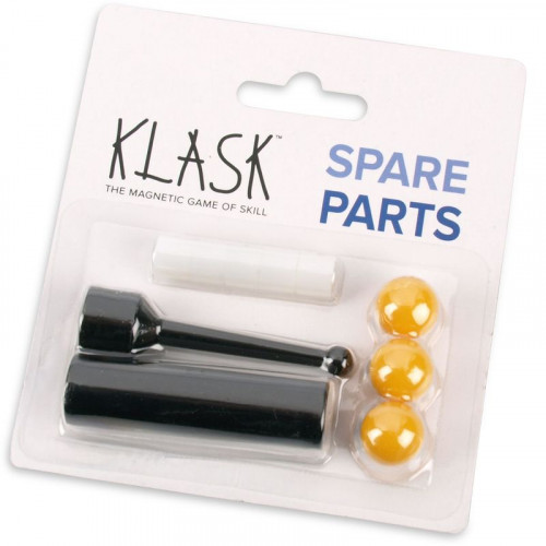 Spare parts set for KLASK with control magnet, magnets and spheres