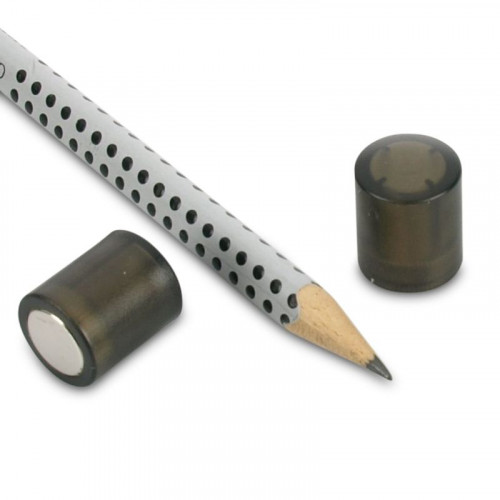 Cylinder magnet Ø 14 mm, neodymium with colored cap - holds 1.9 kg