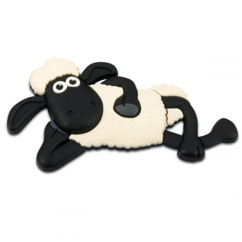 3D Fridge Magnet - Shaun the sheep - "Shaun lying"