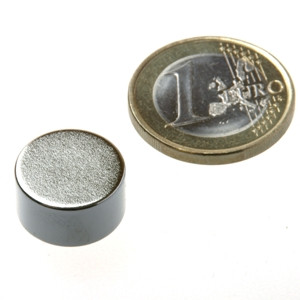 Discmagnet Ø 15.0 x 8.0 mm N42 nickel - holds 7.2 kg