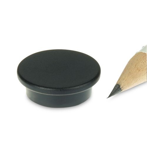 Memo magnet Ø 20 x 7 mm FERRITE (normal adhesive force) - holds 400 g