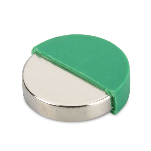 Neodymium magnet Ø 16.0 x 6.0 mm with plastic coating - - kg