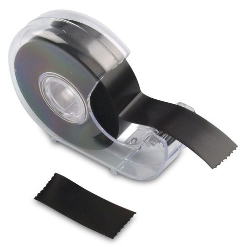 Dispenser with 5 mtr. self-adhesive magnetic tape, width 19 mm