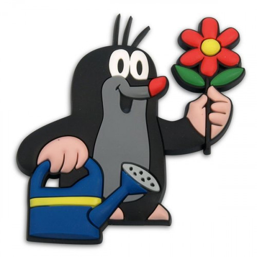 3D Fridge Magnet - The little Mole - "Gardener"