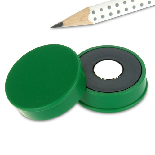 Memo magnet Ø 30 x 8 mm NEODYMIUM (high adhesive force) - holds 2.7 kg
