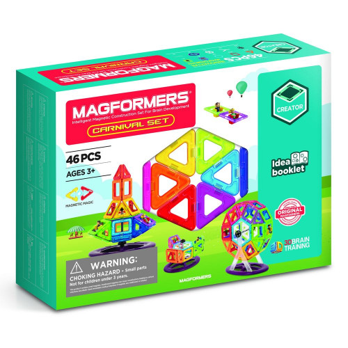 MAGFORMERS - Carnival Set 46 pieces magnetic set 274-13