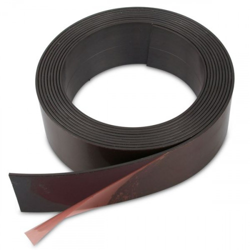 Magnetic tape self-adhesive on one side - 40.0 x 1.5 mm premium adhesive