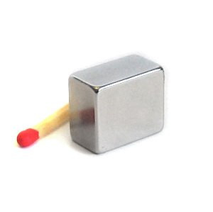 Blockmagnet 18.0 x 15.0 x 10.0 mm N45H nickel - 120 °C