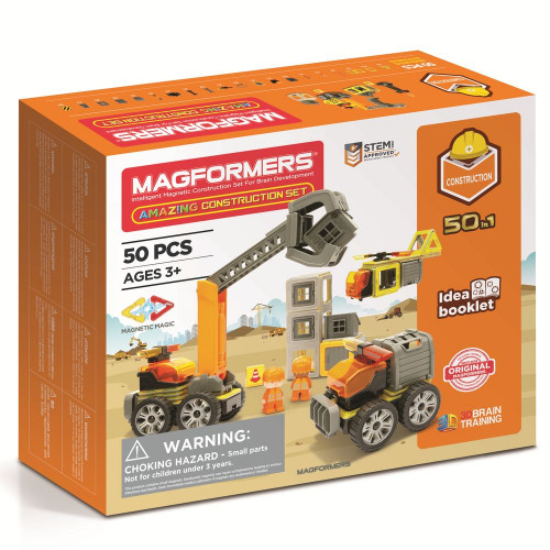MAGFORMERS - AMAZING CONSTRUCTION Set 50 pieces magnetic set 278-57