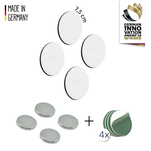 silwy Magnet-POWER-Bundle magnets and gel pads, Set of 4